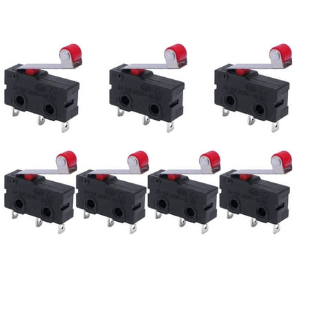 HUACA 20 Pcs 10T85 G605-150S06A Micro Limit Switch Roller Lever ...
