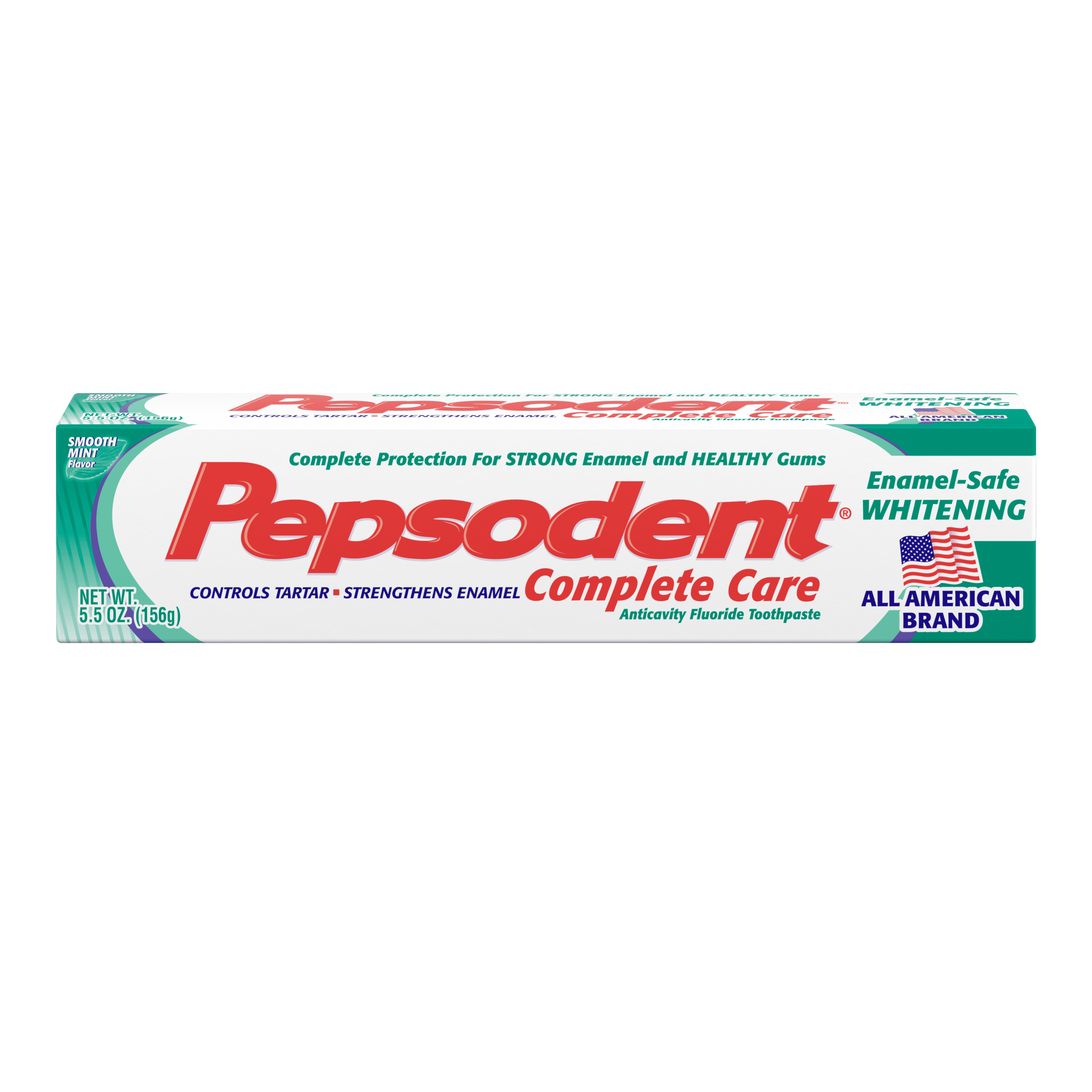 Pepsodent Toothpaste Complete Care Whitening Toothpaste, 5.5 OZ