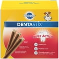 thumbnail image 2 of PEDIGREE DENTASTIX Large Dental Dog Treats Beef Flavor, 2.08 lb. Value Pack (40 Treats), 2 of 9