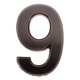 thumbnail image 2 of licencia de Dirección de Puerta de Puerta de Bronce, de Dígitos de Número de Buzón de , Señal de licencia 0-9 Número 9 Macarena Signo de número de puerta, 2 of 7