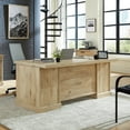 thumbnail image 4 of Sauder Mason Peak Engineered Wood Executive Desk in Prime Oak, 4 of 8