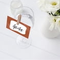 thumbnail image 4 of Koyal Wholesale Terracotta Place Cards for Wedding Party Tables, Seating Name Place Cards for Holders, 60 Pack, 4 of 5