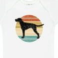 thumbnail image 4 of Inktastic Vizsla Dog Retro Sunset Boys or Girls Baby Bodysuit, 4 of 5