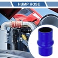 thumbnail image 2 of Unique Bargains 1 Set 60mm/2.36" ID 127mm Length Black Blue Silicone Hose with Clamps Hump Hose Universal, 2 of 7