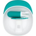 thumbnail image 3 of OXO Tot - Portable Food Masher - Compact and Efficient - Mashes Fruits and Veggies for Fresh Baby Food - Steep Bowl Walls - Easy to Clean - Perfect for On-the-Go - Teal - 61130700, 3 of 7