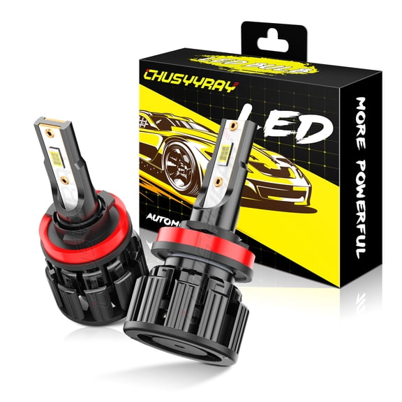 H11 H9 LED Headlight Low Beam Bulbs 6000K White For Ford F150 2015 2016 2017 2018 2019