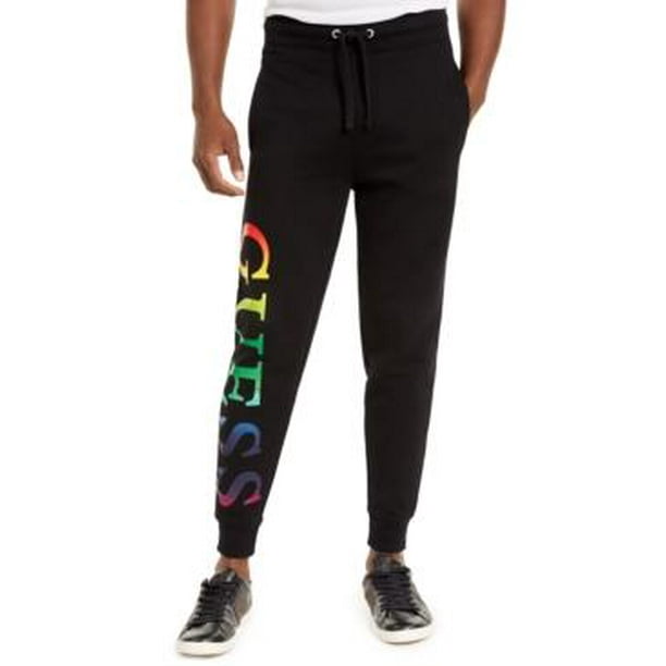 Guess Mens Arthur Ombre Rainbow Logo Joggers , Choose Sz/Color