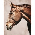 thumbnail image 2 of Prime, Marcus 15x18 Gold Ornate Wood Framed with Double Matting Museum Art Print Titled - Marching Steed 2, 2 of 4