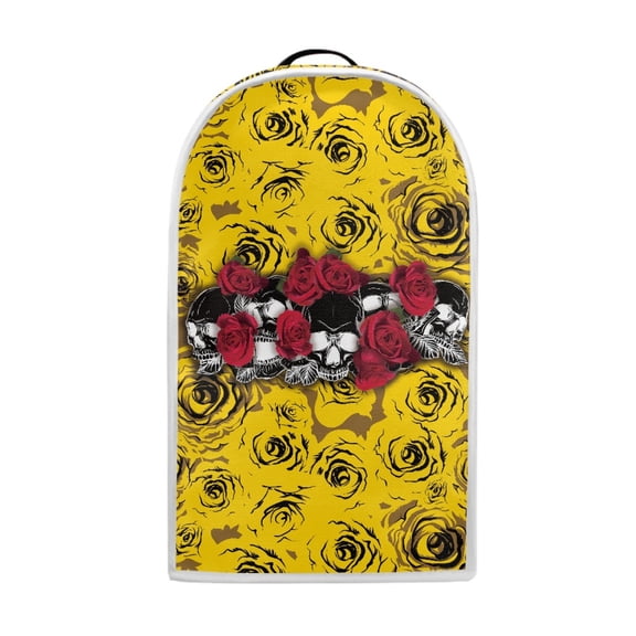 HELLHERO Blender Dust Cover Red Roses & Skull Pattern 1Set Easy to Install AntiSlip for Friends