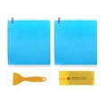thumbnail image 2 of Elroy 1 Pair Car Rearview Mirror Window Clear Film Anti Fog Anti-glare Rainproof Protective Film Car Sticker, 2 of 4
