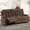 Brown, variant on DELMANGO 3-Seater Recliner Sofa Set, Manual Triple Reclining Sofa Couch, 3 Seat Recliner Chair for Living Room, Home Theater & Small Spaces, Brown