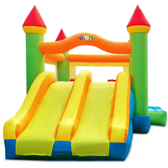 YARD Inflatable Bounce House with Slide Air Blower 20 x 12 x11 ft 6048