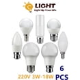 thumbnail image 2 of Lámpara LED GU1O MR16 C37 220V 3W-18W, luz blanca cálida para iluminación del hogar, iluminación de oficina, reemplazo de lámpara halógena de 50W, 2 of 4