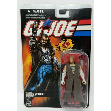 GI Joe Cobra Monkey Wrench Dreadnok (2005) Hasbro 3.75 Inch Figure