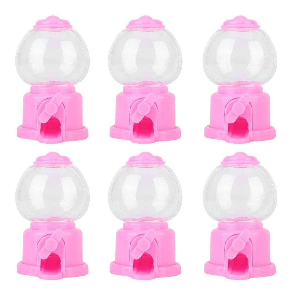 LYUMO 6Pcs Mini Candy Dispenser Cute Shape Candy Storage Box Children