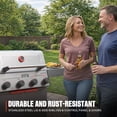 thumbnail image 3 of Monument Grills 4 Burner Propane Gas Grill ,Stainless Steel Outdoor Patio Barbecue Grill with  Cooking Plate, Mesa II 410BZ, 3 of 8