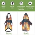 thumbnail image 6 of Cauagu Starry Sky Constellation Cat Pattern Winter Pet Hoodie Sweatshirts- Dog Hoodie Sweater with Leash Hole - Cute Dog Hoodie - Pet Clothes Puppy Cat Custume -X-Small, 6 of 8