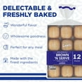 thumbnail image 3 of Lewis Bake Shop Brown 'n Serve Rolls, 11 oz, 12 Count, 3 of 16
