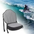 thumbnail image 1 of Colaxi Siège de Kayak Assis sur le Siège Confortable Rembourré Ajustable pour Planche à Pagaie Canot Rafting Bateaux à Rames Extérieur, 1 of 8