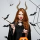 thumbnail image 4 of Diadema con cuernos de simulación animal para Halloween, festivales, fiestas de baile y cosplay, 4 of 7