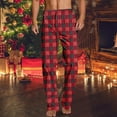 thumbnail image 2 of Aimik Hanes Mens Christmas Pajamas Pants Soft Pjs Bottom Holiday Pajama Pants with Pockets Sleep Lounge Pants-Multicolor XL, 2 of 5