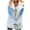 Light Blue, variant on Winter Savings Clearance! Lindreshi Winter Jackets Women Clearance Women's Fashion Long Sleeve Pocket Plush Button Coat