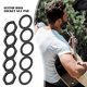 thumbnail image 2 of instrumento musical Juego de tuercas de arandela de conector de tuerca de enchufe de bajo de guitarra de 3/8 pulgadas (negro) Hugtrwg  Para estrenar, 2 of 7