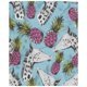 thumbnail image 2 of Juego de ropa de cama de 3 piezas ABPHQTO Jirafa Piña Funda nórdica Doble con 2 fundas de almohada, 2 of 4