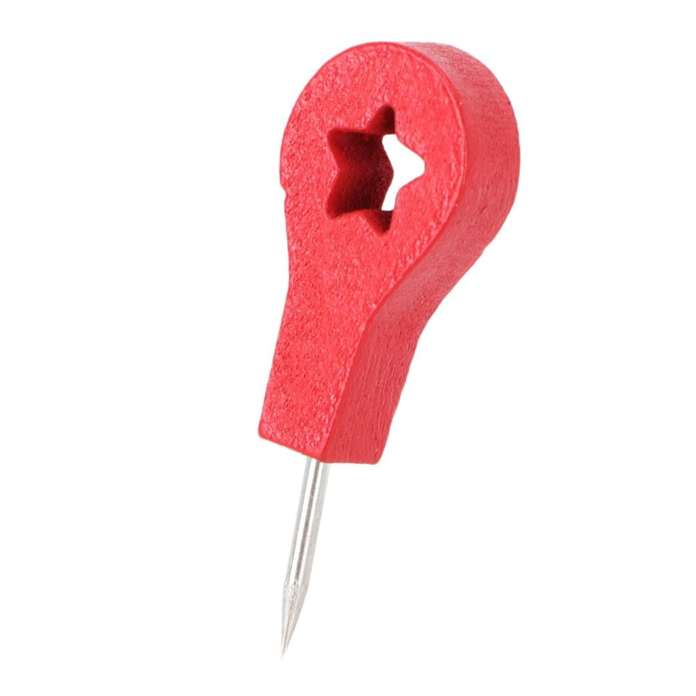 1# Thumb Map Tack Red Arrow or Red Map Shape Thumb Tack Marking Pins School Stationery Office Supplies for Fixing Documents Photos