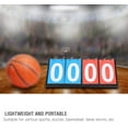thumbnail image 3 of Tableau de score, Compte-Rendu de Score de Tableau de Bord Portable à 4 Chiffres pour Le Basket-Ball de Tennis de Table Tableau Bord, 3 of 4
