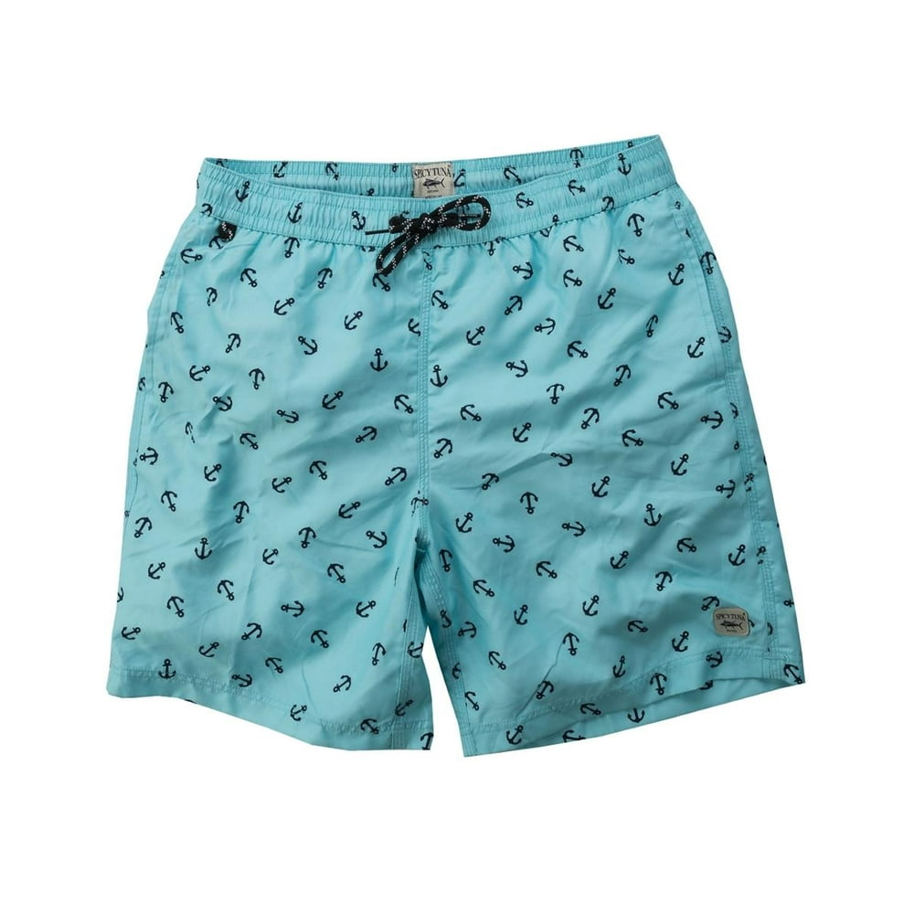 Spicy Tuna Exist Mens Swim Trunks Boxer Shorts Quick Dry Beachwear