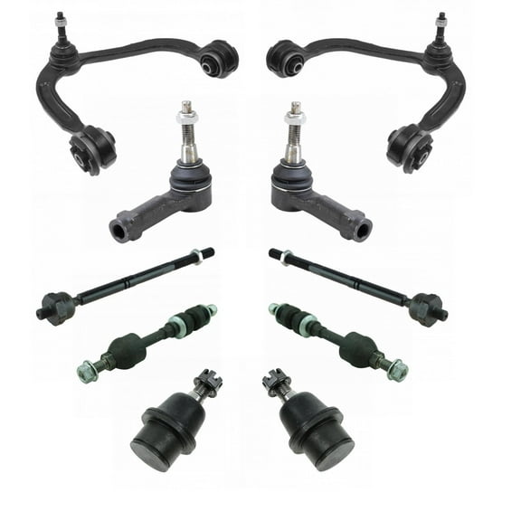 TRQ Steering Suspension Kit LH RH Set of 10 for 05-06 Ford F150 2WD Pickup Truck PSA58895