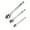 Light handle, variant on 3Pcs 3/8inch 1/2inch 1/4inch Drive Ratcheting Wrench Set Professional Automotive Improvement Easy Socket Wrench Tool