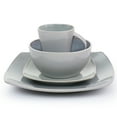 thumbnail image 4 of Gibson Elite Soho Lounge 16 Piece Stoneware Dinnerware Set in Light Grey, 4 of 8