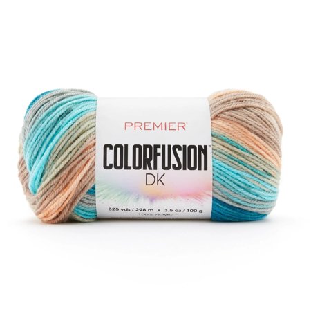 UPC: 0840166801437 | Premier Yarn Colorfusion DK Yarn – Maui  325 yards