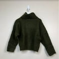 thumbnail image 3 of Leith Women's Ribbed Long Sleeve Turtleneck Sweater Pullover Green S, $49 NWT, 3 of 4