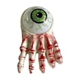 thumbnail image 3 of Tryvkinvive Halloween Eyeball Skeleton Hand Light,Glowing Horror Hand Figurine for Halloween Decorations,Scary Tabletop Ornament for Indoor Party Haunted House Decor, 3 of 10