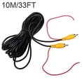 thumbnail image 4 of EKYLIN Car RCA Reverse REVERSING Rear View Parking Camera Video Cable with Detection Wire Reverse Trigger Lead (10, 4 of 4