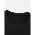 thumbnail image 4 of Mens Alphabetic Graphic Print Tees - Soft Crew Neck, Comfort Fit, Slight Stretch Knitted Fabric, Casual Summer T-Shirts for Adults Tee For Adult, Men, Women, Teen, Teenager, Adolescent, Yout, 4 of 6