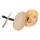 thumbnail image 1 of Lonchera de madera estilo japonés Bento Box para oficina y escuela, mano de obra exquisita Talla L, 1 of 9