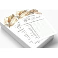 thumbnail image 3 of Inkdotpot Scramble Bridal ShowerGameCards FeathersParty Wedding Supplies 50-Pack Wedding Word, 3 of 7