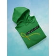 thumbnail image 3 of Exclusive W Chain Pattern Hoodie Women -Image by Shutterstock, Female 5X-Large, 3 of 4