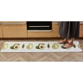 thumbnail image 3 of Avocado design double-sided kitchen foot mat, anti-fatigue, non-slip, ergonomically comfortable, waterproof in S size, 3 of 13