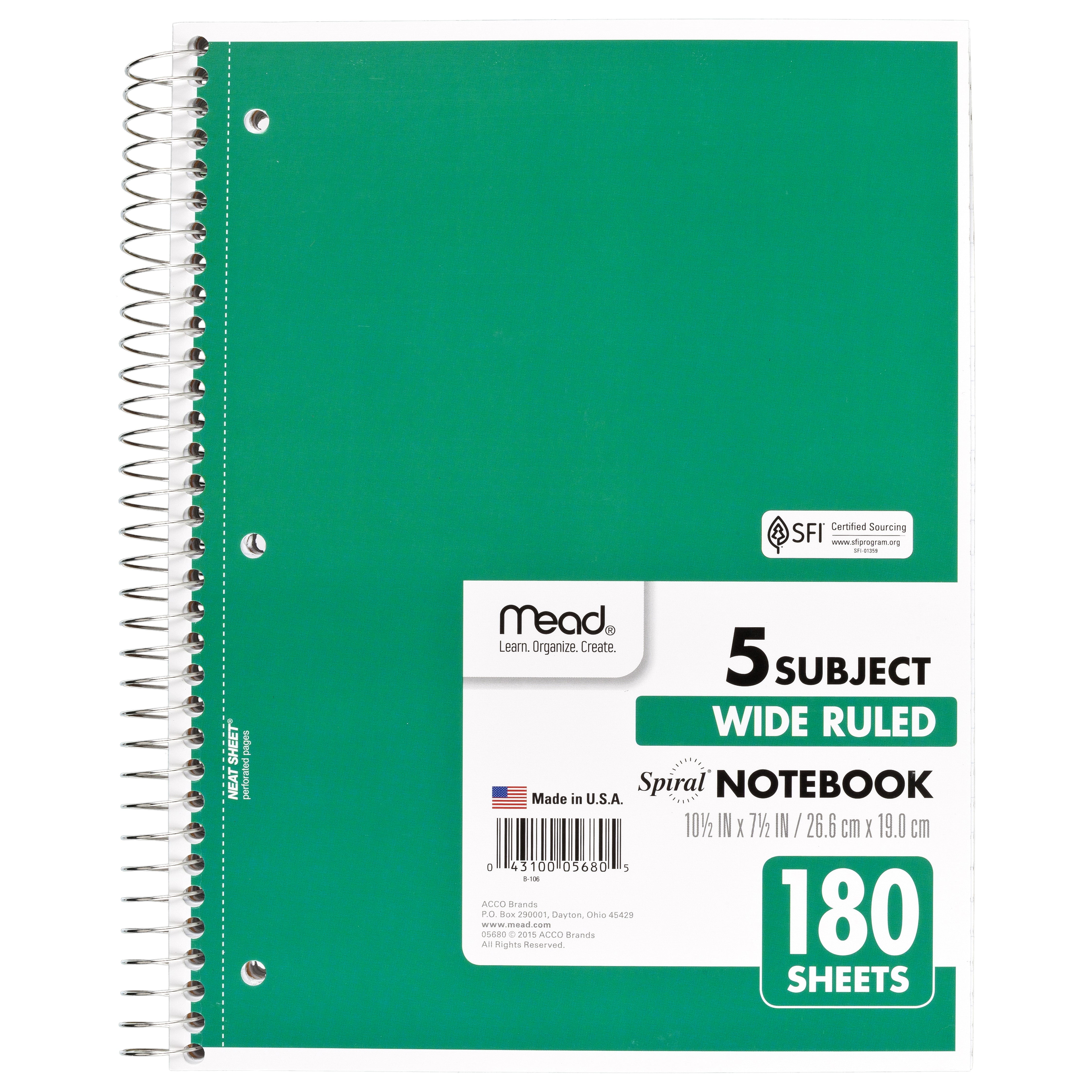 5 subject notebook 5 subject notebook