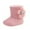 Pink, variant on Gunia Baby Boy Shoes Babys Autumn Winter Sun Flower Babys Boots Warm Comfortable For Toddler Size 12-18 Months