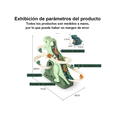 thumbnail image 3 of Juguete Infantil De Tobogán De Escalada Con 5 Dinosaurios Malubero Verde, 3 of 5
