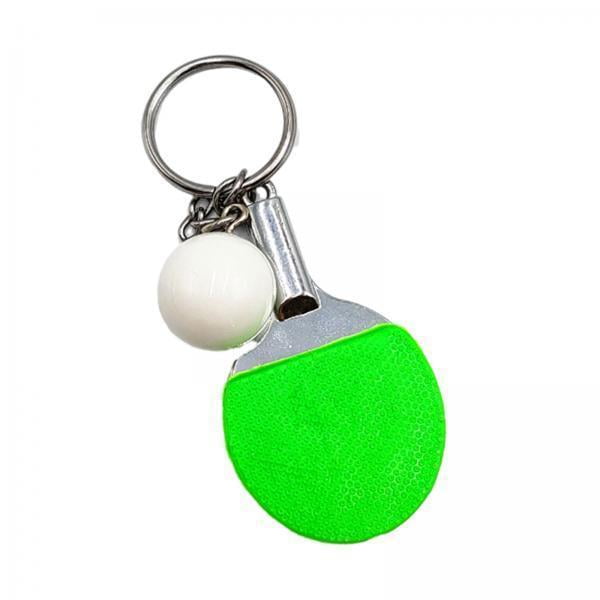 Llavero de tenis de mesa Strade Fareast Limited 5 temas llave de metal única y exquisita 5 piezas