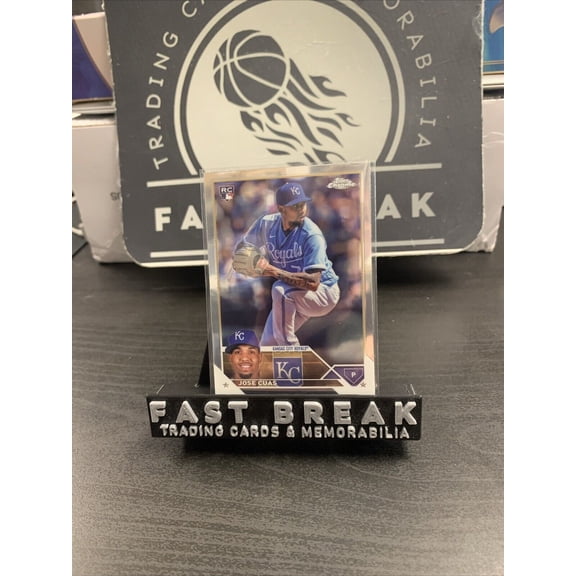 2023 Topps Update Series Chrome Rookie Baseball Card USC 45 Jose Cuas Kansas City Royals