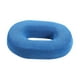 thumbnail image 2 of Cojín de asiento con forma de dona para coxis, espuma viscoelástica, ligero, transpirable y fácil de usar. Azul, 2 of 9