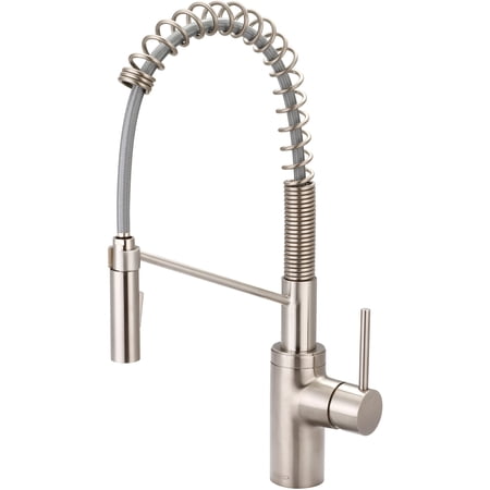 Pioneer Faucets 2Mt275 Motegi 1.5 GPM Single Hole Kitchen Faucet - Nickel
